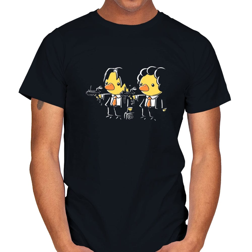 Duck Fiction - Mens T-Shirts RIPT Apparel Small / Black