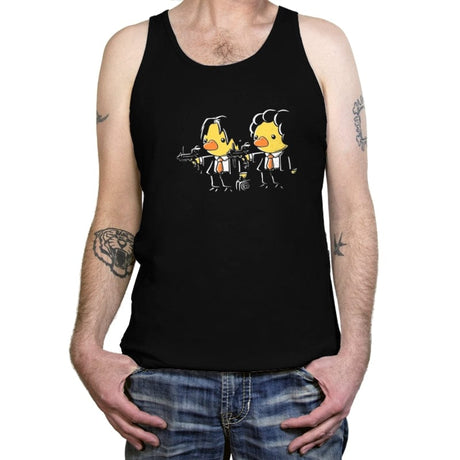 Duck Fiction - Tanktop Tanktop RIPT Apparel X-Small / Black