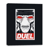 Duel - Canvas Wraps Canvas Wraps RIPT Apparel 16x20 / Black