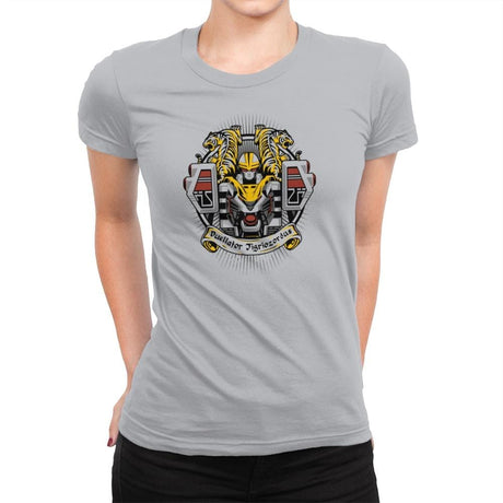 Duellator Tigriozordus - Zordwarts - Womens Premium T-Shirts RIPT Apparel Small / Heather Grey