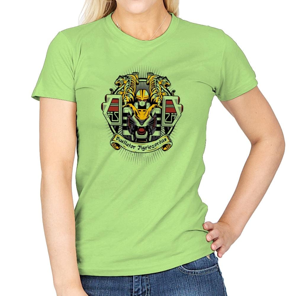 Duellator Tigriozordus - Zordwarts - Womens T-Shirts RIPT Apparel Small / Mint Green