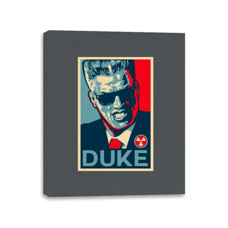 Duke - Canvas Wraps Canvas Wraps RIPT Apparel 11x14 / Charcoal