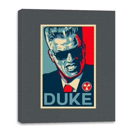 Duke - Canvas Wraps Canvas Wraps RIPT Apparel 16x20 / Charcoal