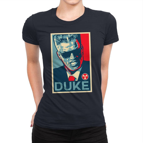 Duke - Womens Premium T-Shirts RIPT Apparel Small / Midnight Navy