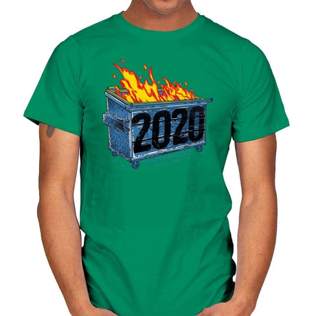 Dumpster Year 2020 - Mens T-Shirts RIPT Apparel Small / Kelly