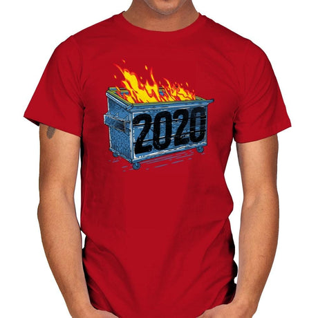 Dumpster Year 2020 - Mens T-Shirts RIPT Apparel Small / Red