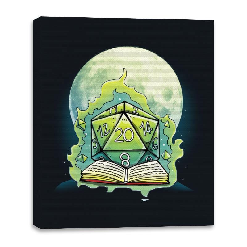 Dungeon Master - Canvas Wraps Canvas Wraps RIPT Apparel 16x20 / Black