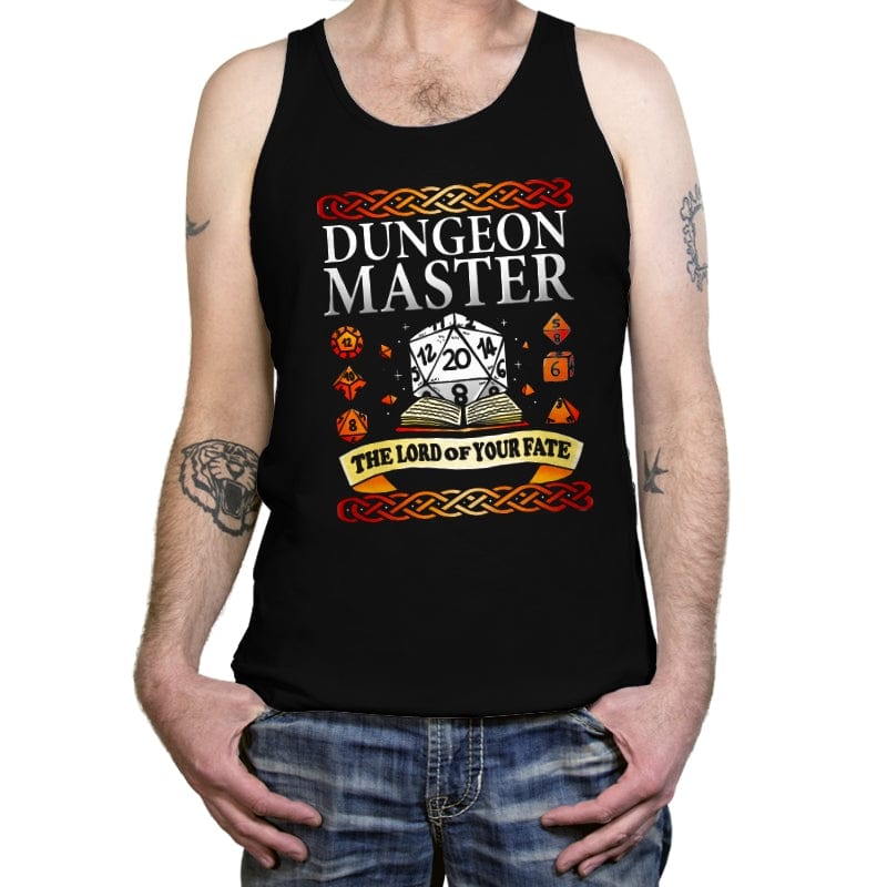 Dungeon Master - Tanktop Tanktop RIPT Apparel X-Small / Black