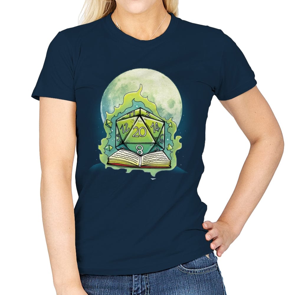 Dungeon Master - Womens T-Shirts RIPT Apparel Small / Navy