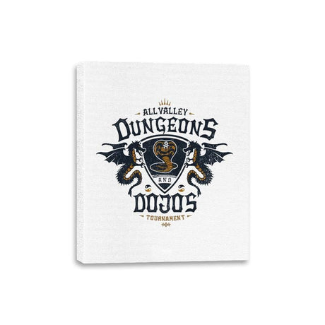 Dungeons and Dojos - Canvas Wraps Canvas Wraps RIPT Apparel 8x10 / White