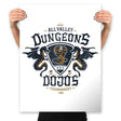 Dungeons and Dojos - Prints Posters RIPT Apparel 18x24 / White