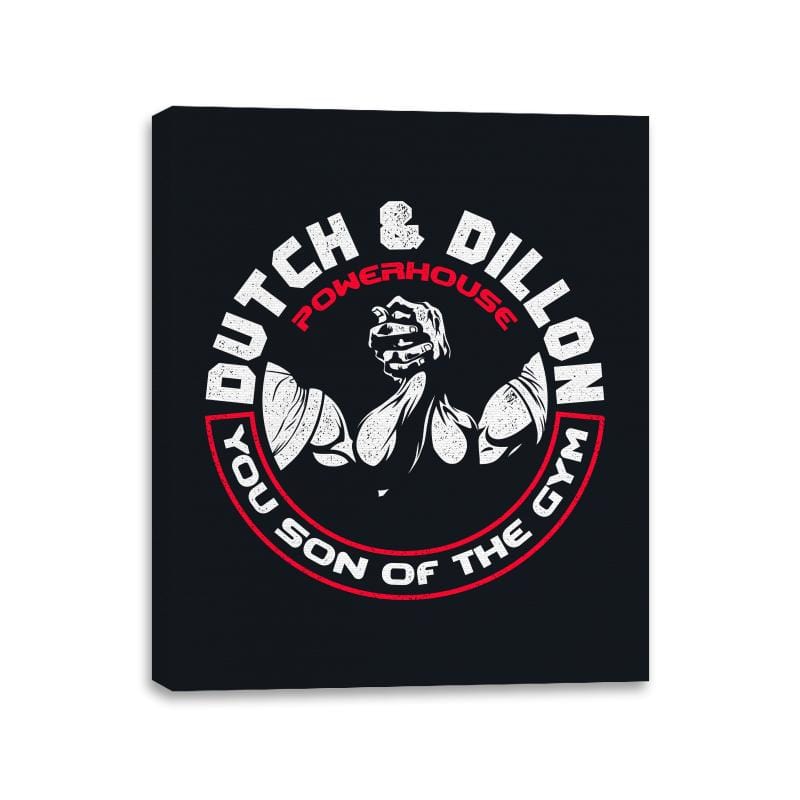 Dutch & Dillon Powerhouse  - Canvas Wraps Canvas Wraps RIPT Apparel 11x14 / Black