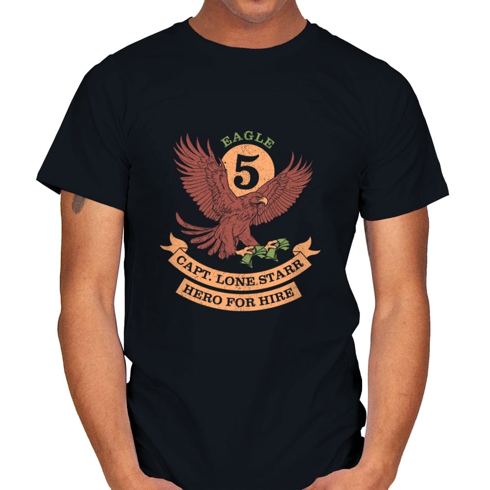 Eagle 5 - 80s scifi movie  - Mens T-Shirts RIPT Apparel Small / Black