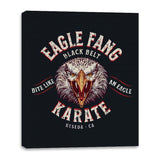 Eagle Fang Black Belt Karate - Canvas Wraps Canvas Wraps RIPT Apparel 16x20 / Black