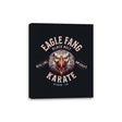 Eagle Fang Black Belt Karate - Canvas Wraps Canvas Wraps RIPT Apparel 8x10 / Black