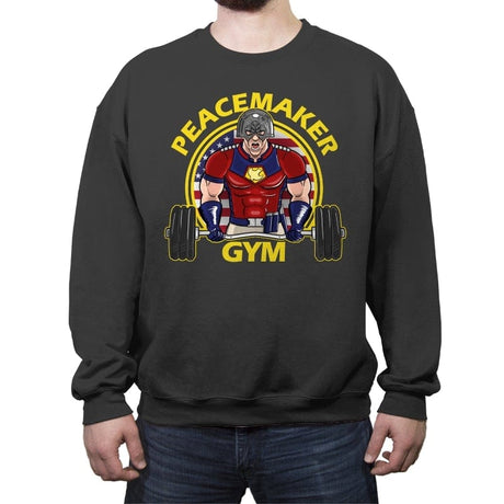 Eagly Gym - Crew Neck Sweatshirt Crew Neck Sweatshirt RIPT Apparel Small / Charcoal