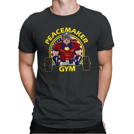 Eagly Gym - Mens Premium T-Shirts RIPT Apparel Small / Heavy Metal