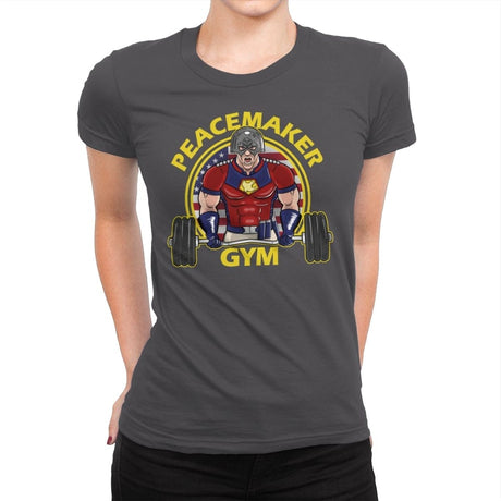 Eagly Gym - Womens Premium T-Shirts RIPT Apparel Small / Heavy Metal