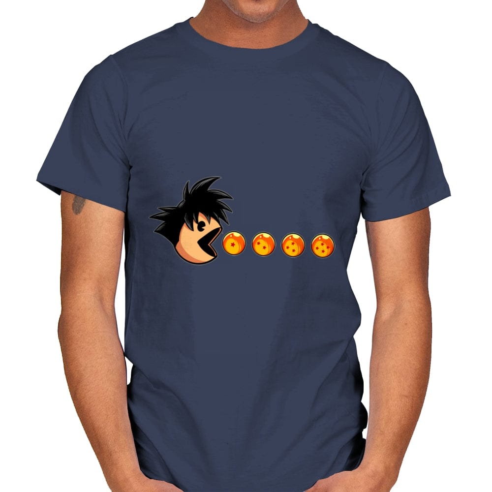 Eat Like Saiyan - Mens T-Shirts RIPT Apparel Small / Navy