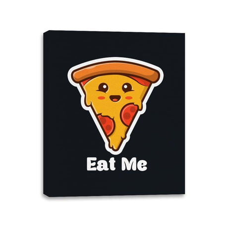 Eat Me - Canvas Wraps Canvas Wraps RIPT Apparel 11x14 / Black