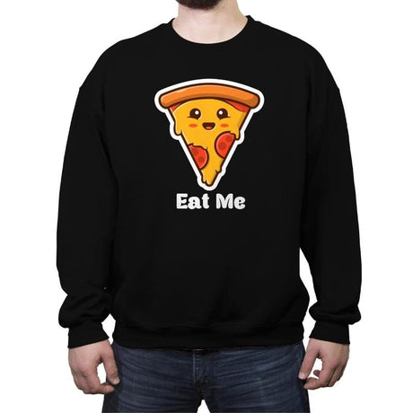 Eat Me - Crew Neck Sweatshirt Crew Neck Sweatshirt RIPT Apparel Small / Black