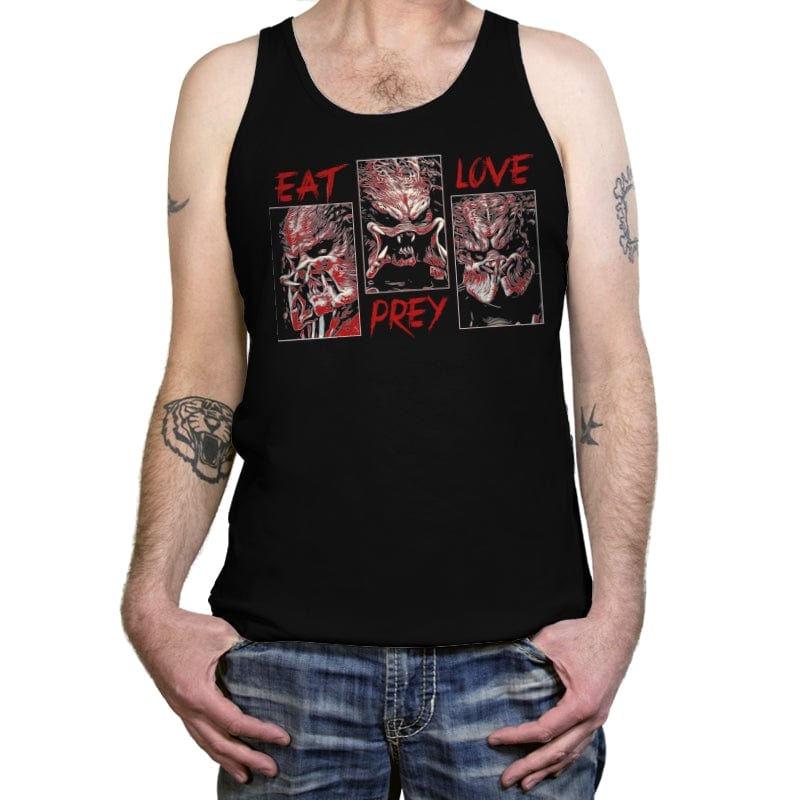 Eat, Prey, Love - Best Seller - Tanktop Tanktop RIPT Apparel X-Small / Black