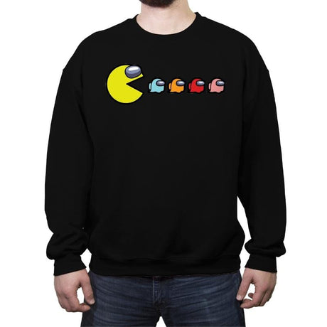 Eat The Ghost Saboteurs - Crew Neck Sweatshirt Crew Neck Sweatshirt RIPT Apparel Small / Black