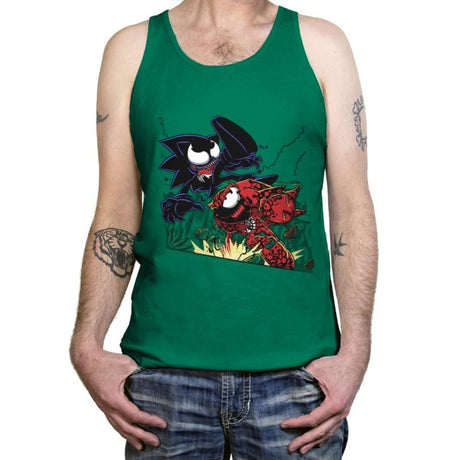 Echidna vs Hedgehog - Tanktop Tanktop RIPT Apparel