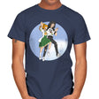 Eddie & Chrissy - Mens T-Shirts RIPT Apparel Small / Navy