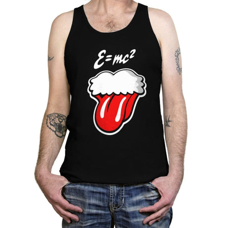 Einstein Tongue - Tanktop Tanktop RIPT Apparel X-Small / Black