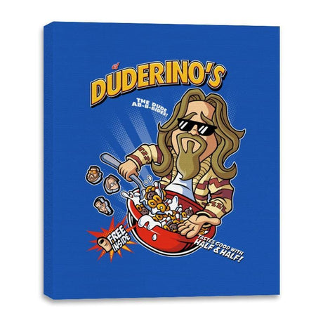 El Duderino's - Canvas Wraps Canvas Wraps RIPT Apparel 16x20 / Royal