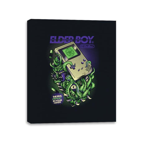 Elder Boy - Canvas Wraps Canvas Wraps RIPT Apparel 11x14 / Black