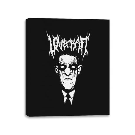 Eldritch Metal - Canvas Wraps Canvas Wraps RIPT Apparel 11x14 / Black