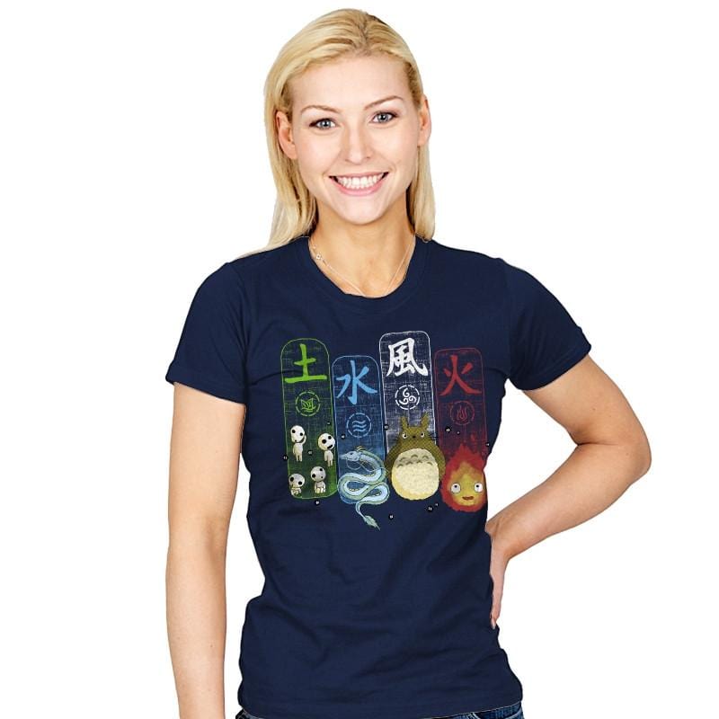 Elemental Charms - Womens T-Shirts RIPT Apparel