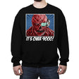 Eleven Super Saiyan - Crew Neck Sweatshirt Crew Neck Sweatshirt RIPT Apparel Small / Black