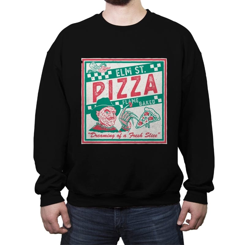 Elm St Pizza - Crew Neck Sweatshirt