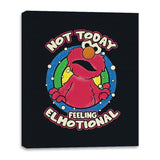 Elmotional - Canvas Wraps Canvas Wraps RIPT Apparel 16x20 / Black