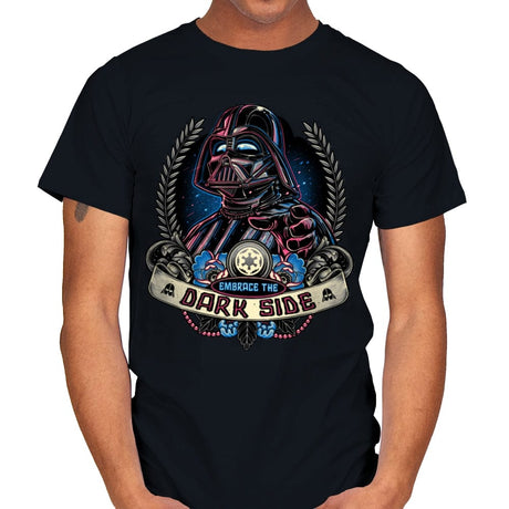 Embrace the Dark Side - Shirt Club - Mens T-Shirts RIPT Apparel Small / Black