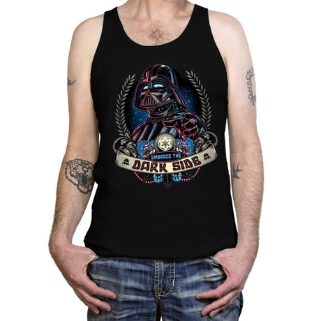 Embrace the Dark Side - Shirt Club - Tanktop Tanktop RIPT Apparel X-Small / Black