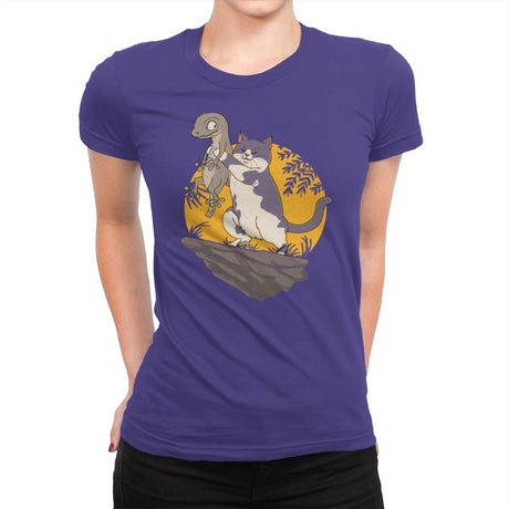 Embrace Your Food - Womens Premium T-Shirts RIPT Apparel Small / Purple Rush