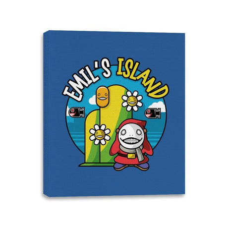 Emil's Island - Canvas Wraps Canvas Wraps RIPT Apparel 11x14 / Royal