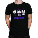 Emo Kitties - Mens Premium T-Shirts RIPT Apparel Small / Black