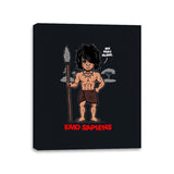 Emo Sapiens - Canvas Wraps Canvas Wraps RIPT Apparel 11x14 / Black