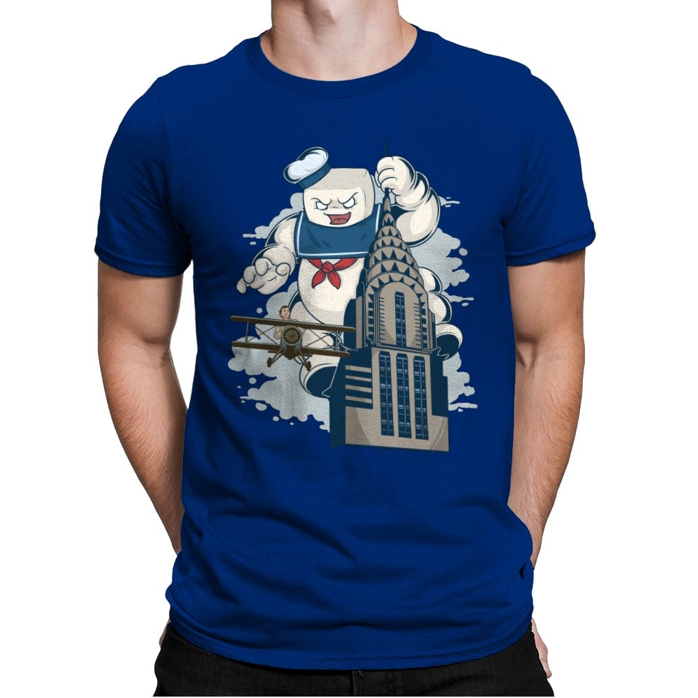 Empire Stayt-Puft - Mens Premium T-Shirts RIPT Apparel Small / Royal