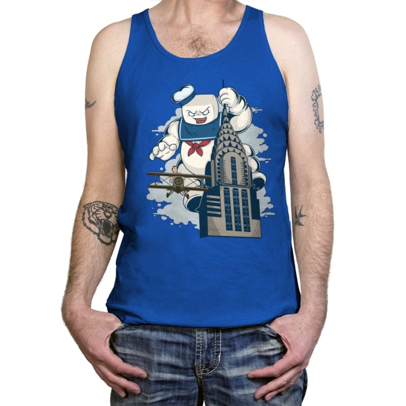 Empire Stayt-Puft - Tanktop Tanktop RIPT Apparel X-Small / True Royal