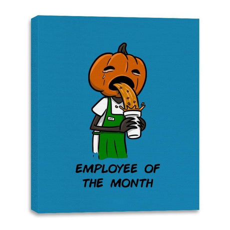 Employee of the Month - Canvas Wraps Canvas Wraps RIPT Apparel 16x20 / Sapphire