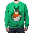 Endor's Moon Forest Spirit - Crew Neck Sweatshirt Crew Neck Sweatshirt RIPT Apparel Small / Irish Green