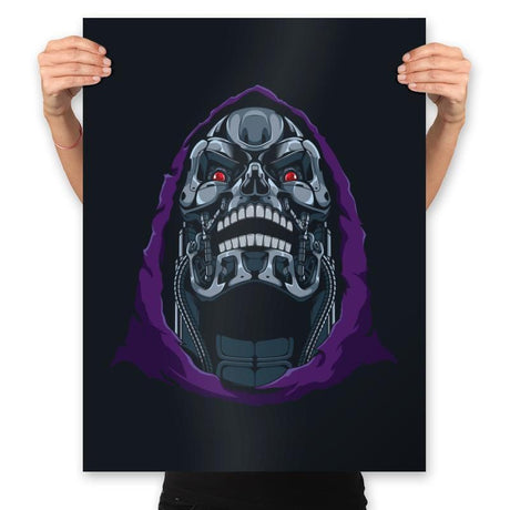 Endoskeletor-800 - Prints Posters RIPT Apparel 18x24 / Black