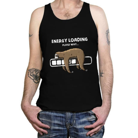 Energy loading - Tanktop Tanktop RIPT Apparel X-Small / Black