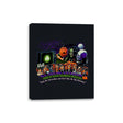 Enjoy the Horrorthon! - Canvas Wraps Canvas Wraps RIPT Apparel 8x10 / Black